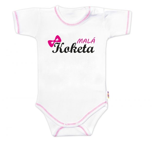 134687-239269-body-kratky-rukav-s-vtipnym-textom-baby-nellys-mala-koketa-holka