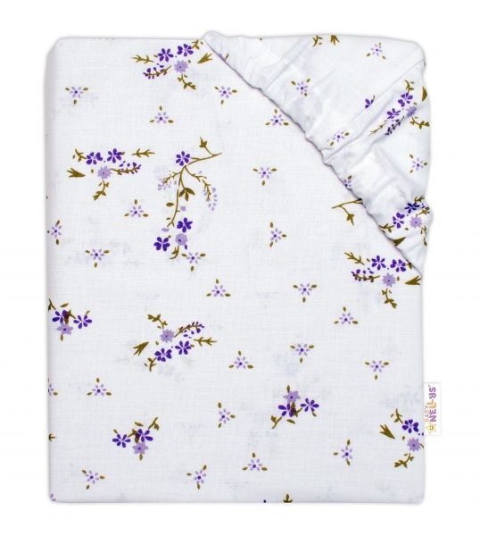 140632-255739-bavlnene-prestieradlo-levandula-baby-nellys-biela-fialova
