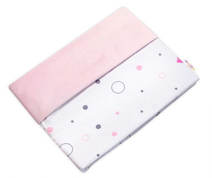 142339-260198-obojstranna-deka-bavlna-velvet-100x75cm-baby-nellys-i-love-girl-ruzova-biela