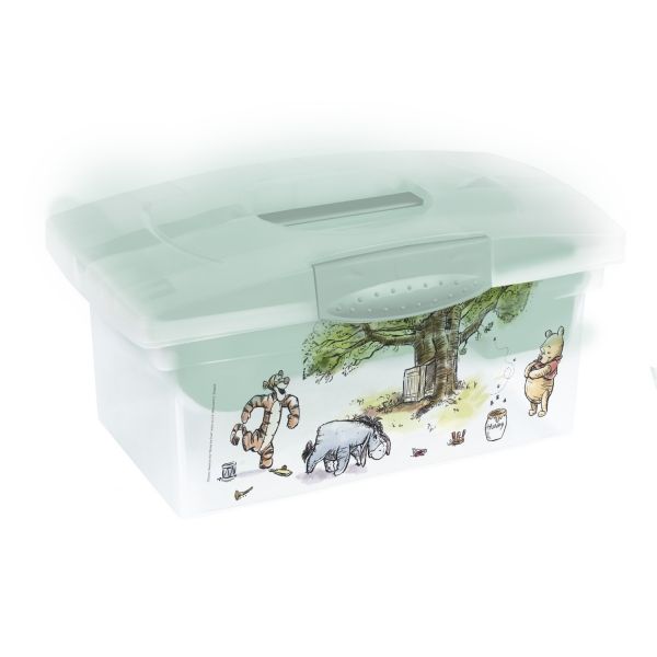 144124-264910-prenosny-box-s-organizerom-macko-pu-a-priatelia-keeeper-transparentna-zelena