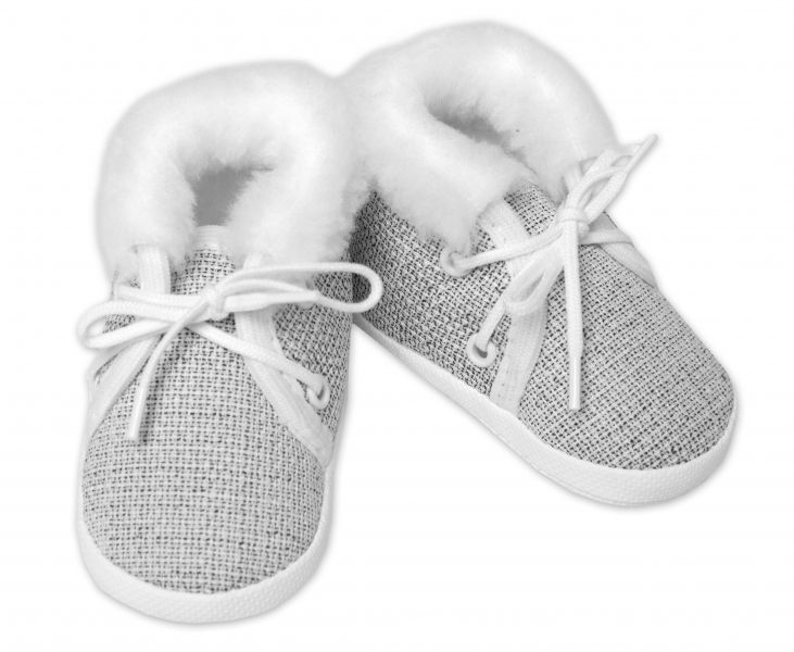 144866-266989-dojcenske-capacky-topanocky-na-snurovanie-s-kozuskom-baby-nellys-sive-vel-62-68