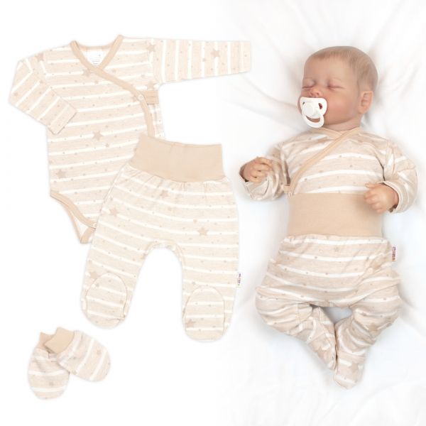 147716-277663-zavinovacie-body-polodupacky-rukavicky-3d-bavl-sada-baby-stars-pastel-beige-vel-56