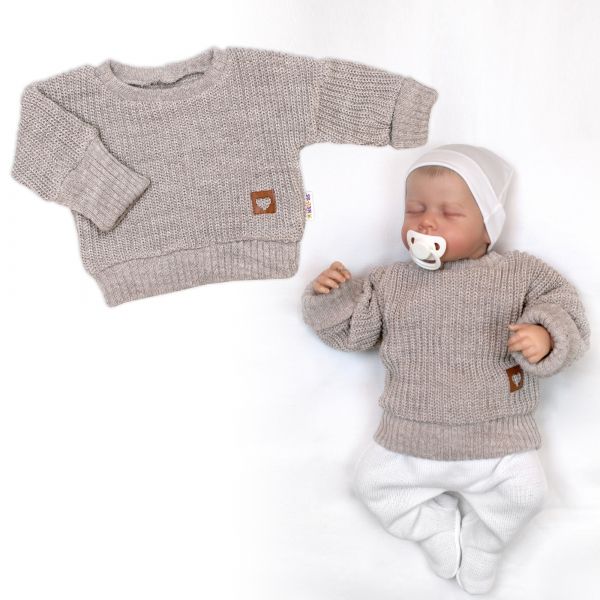 147786-278001-rastuci-oversize-pleteny-svetrik-pre-babatko-bezovy-vel-68-74