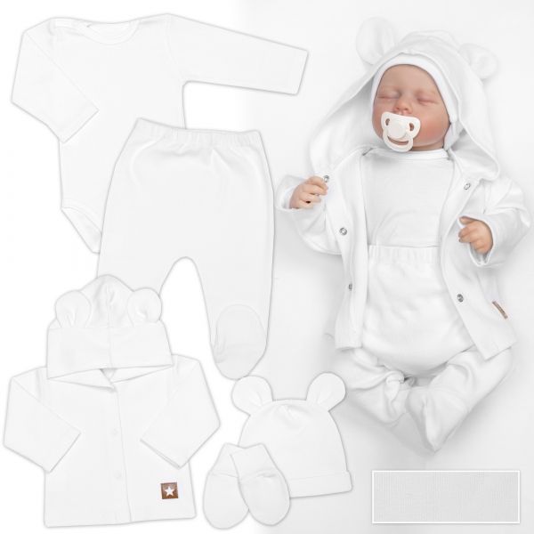 147804-278071-rebrovana-sada-star-5d-body-polodupacky-kabatik-ciapka-rukavice-biela